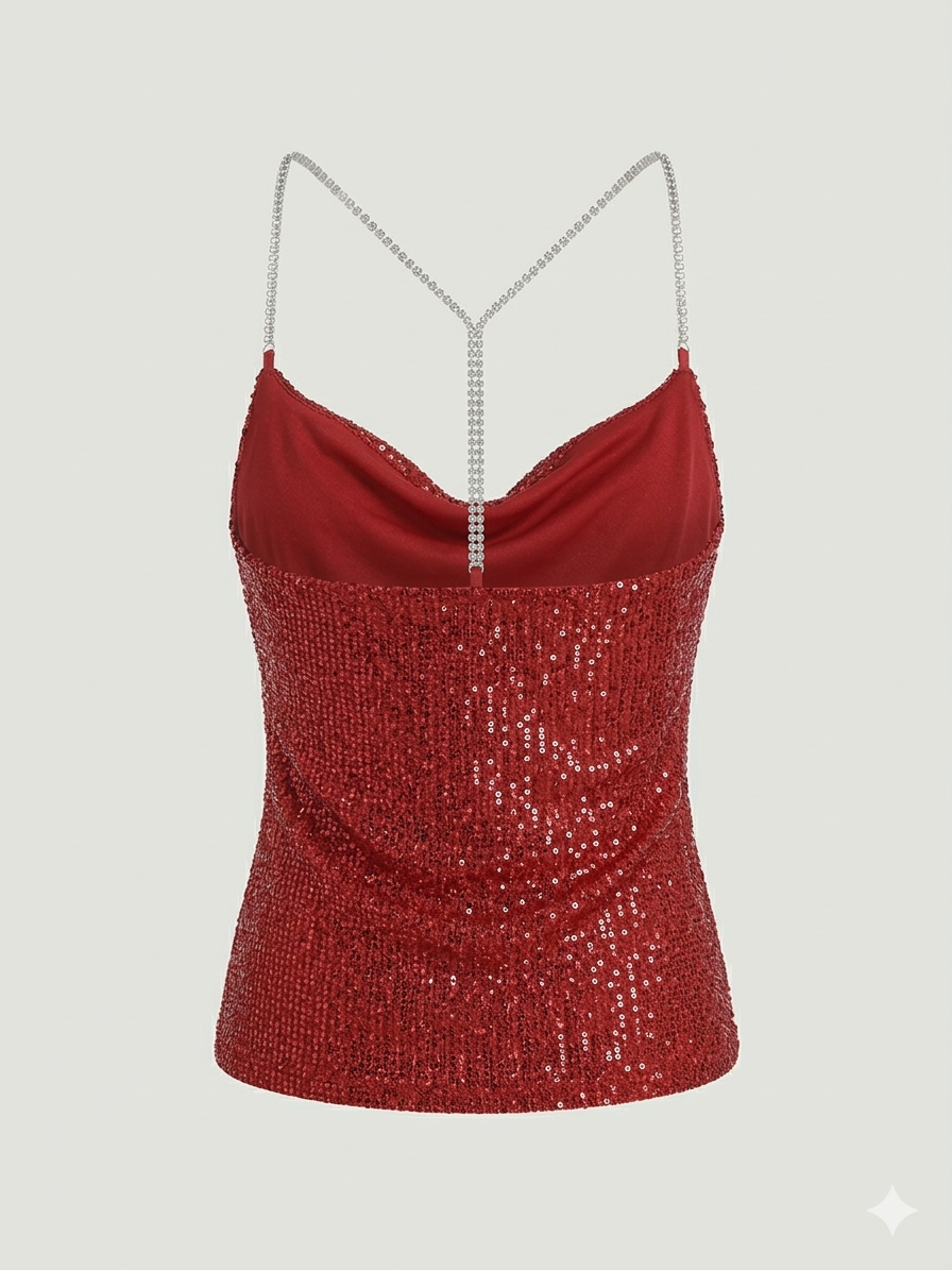 Top de Lentejuelas 'Scarlett'
