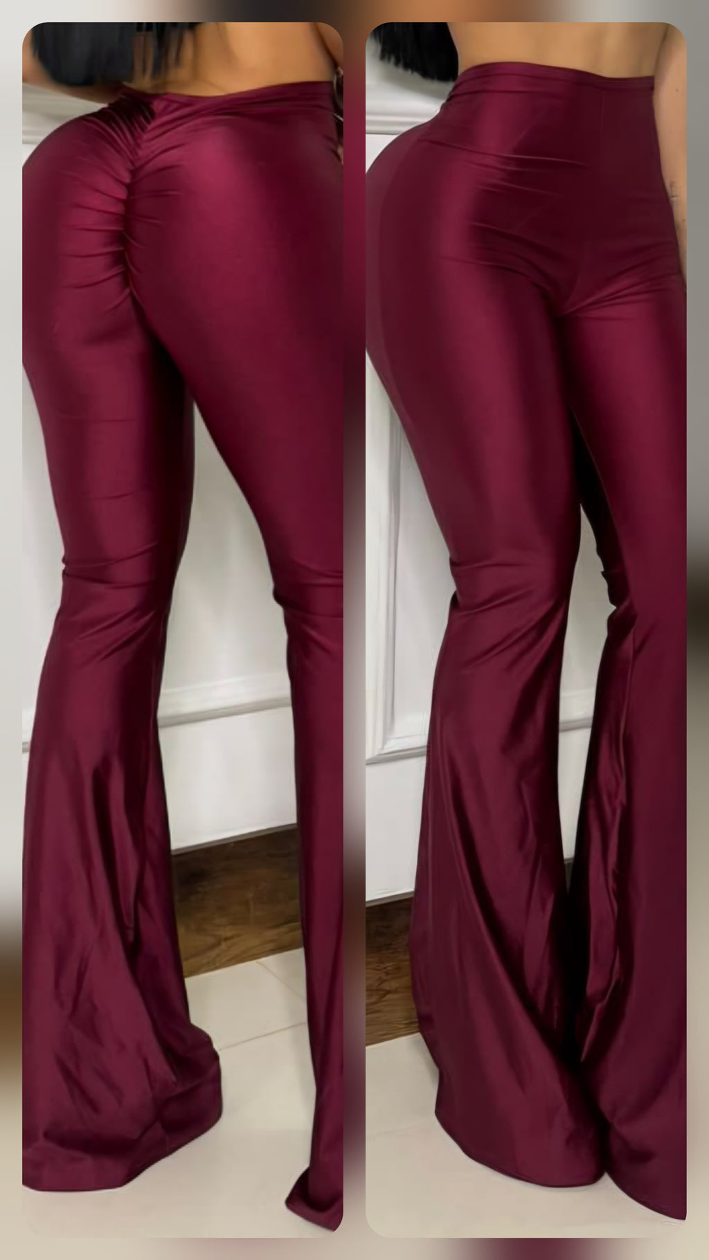 Leggings Flare con Efecto Push-Up – Estilo y Silueta Perfecta