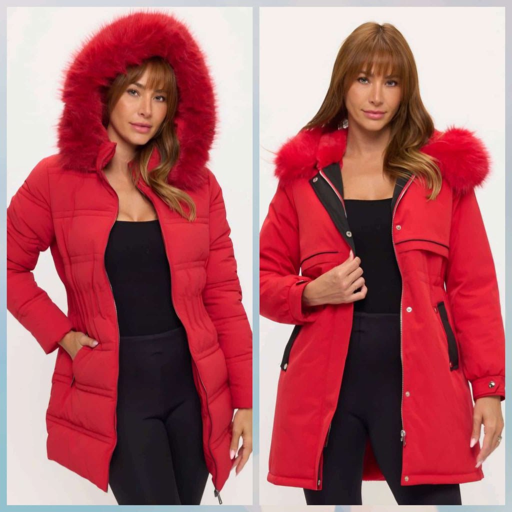 Arctic fusión contrast parka  Style clanc0059