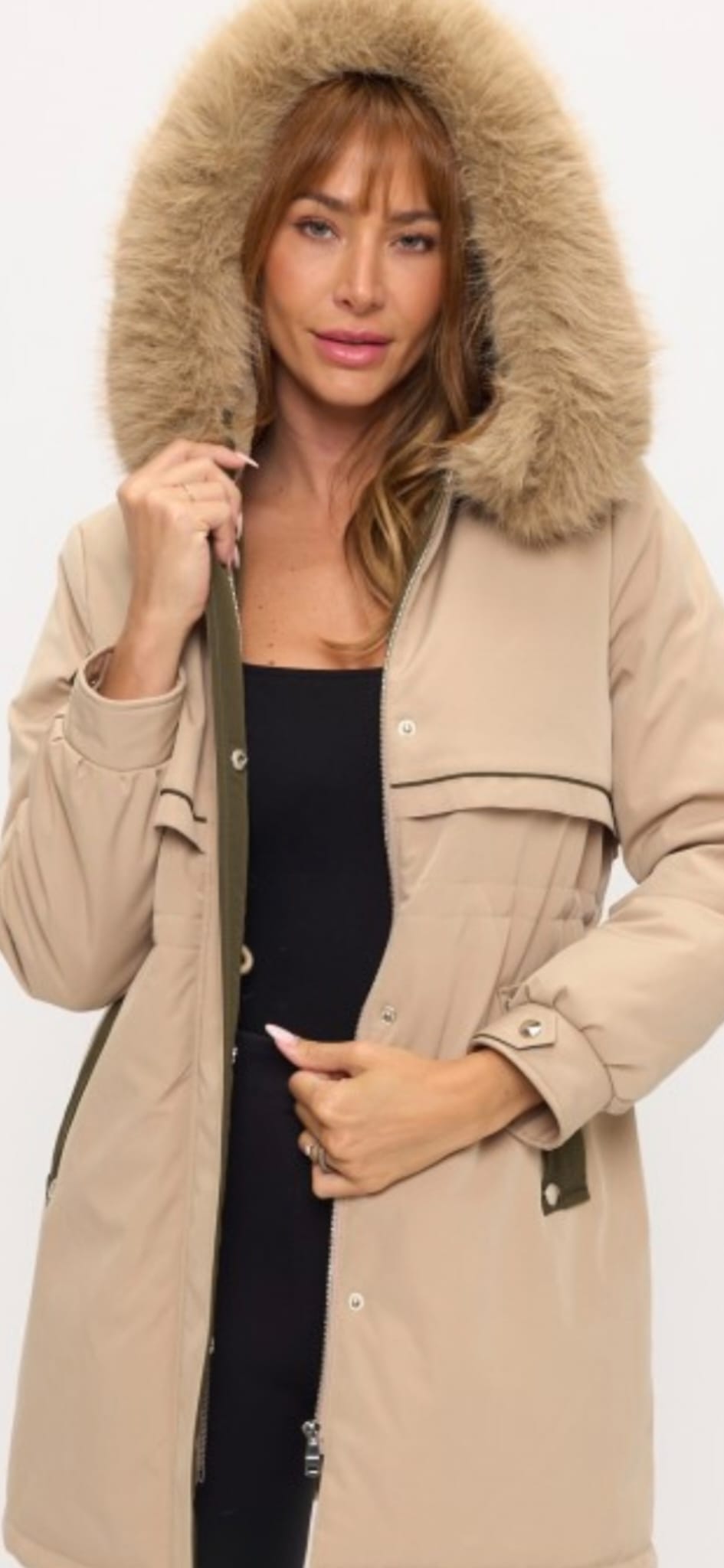 Arctic fusión contrast parka  Style clanc0059