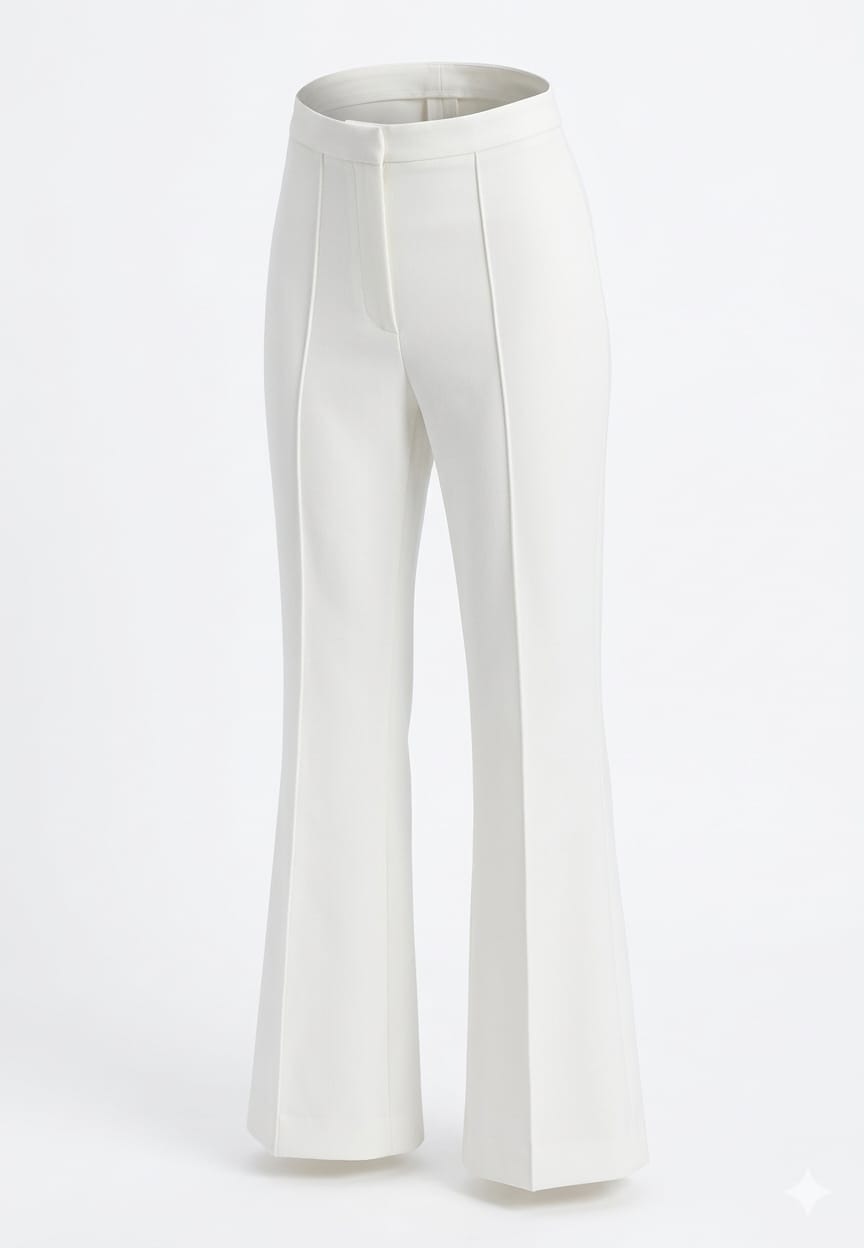 Pantalón Bandage "Sculpt" – Blanco Gala