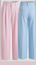 Pantalon Wide Leg de Pinzas