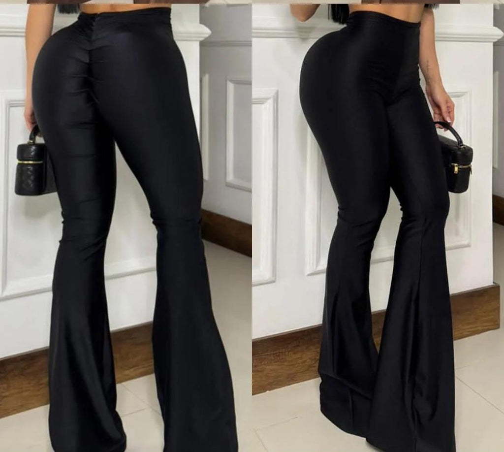 Leggings Flare "Glow Up" – Efecto Push-Up & Control