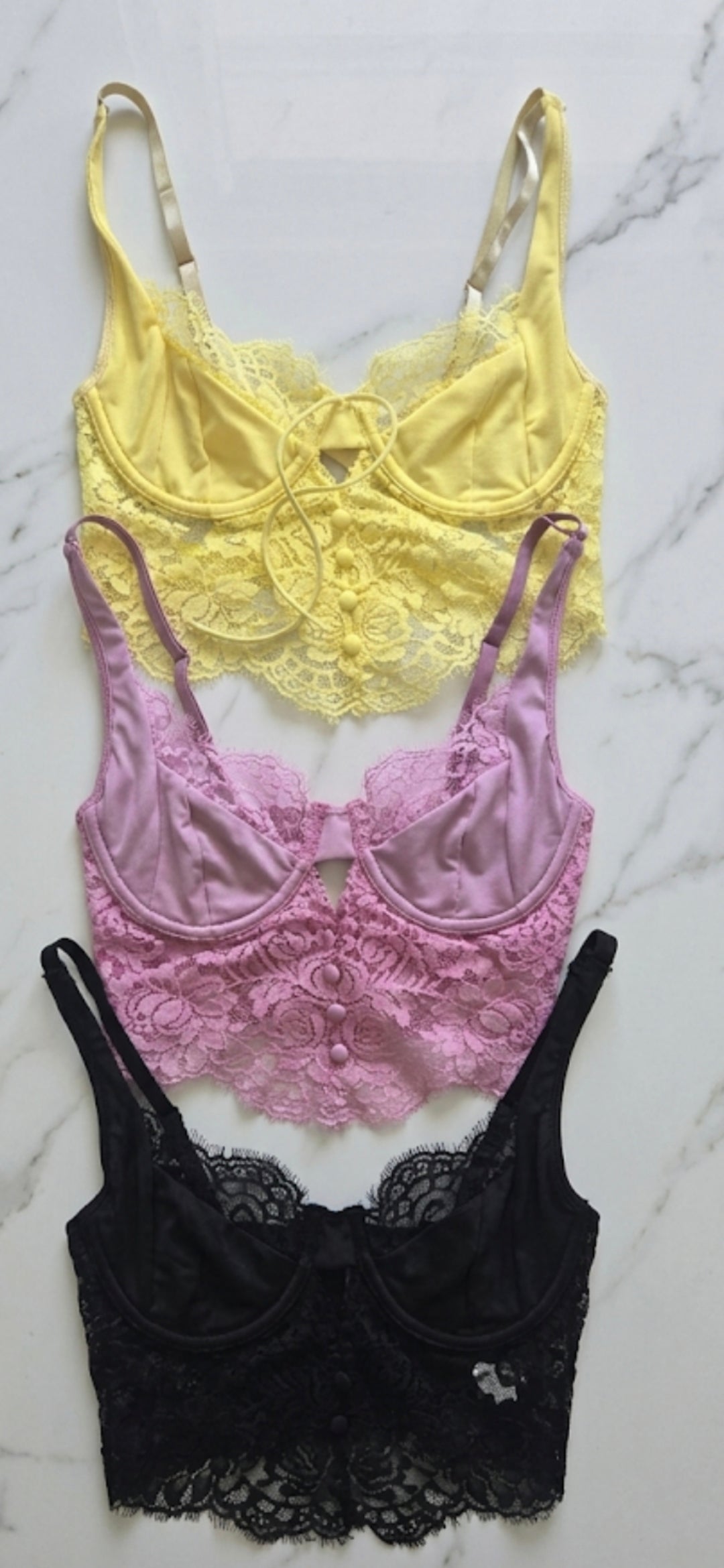 CORSET - Crop Top Corset de Encaje