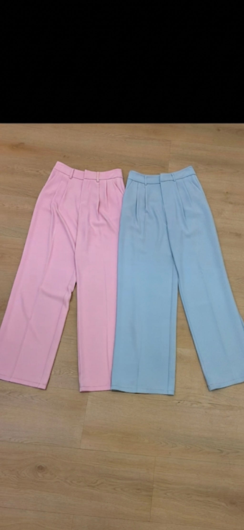 Pantalon Wide Leg de Pinzas