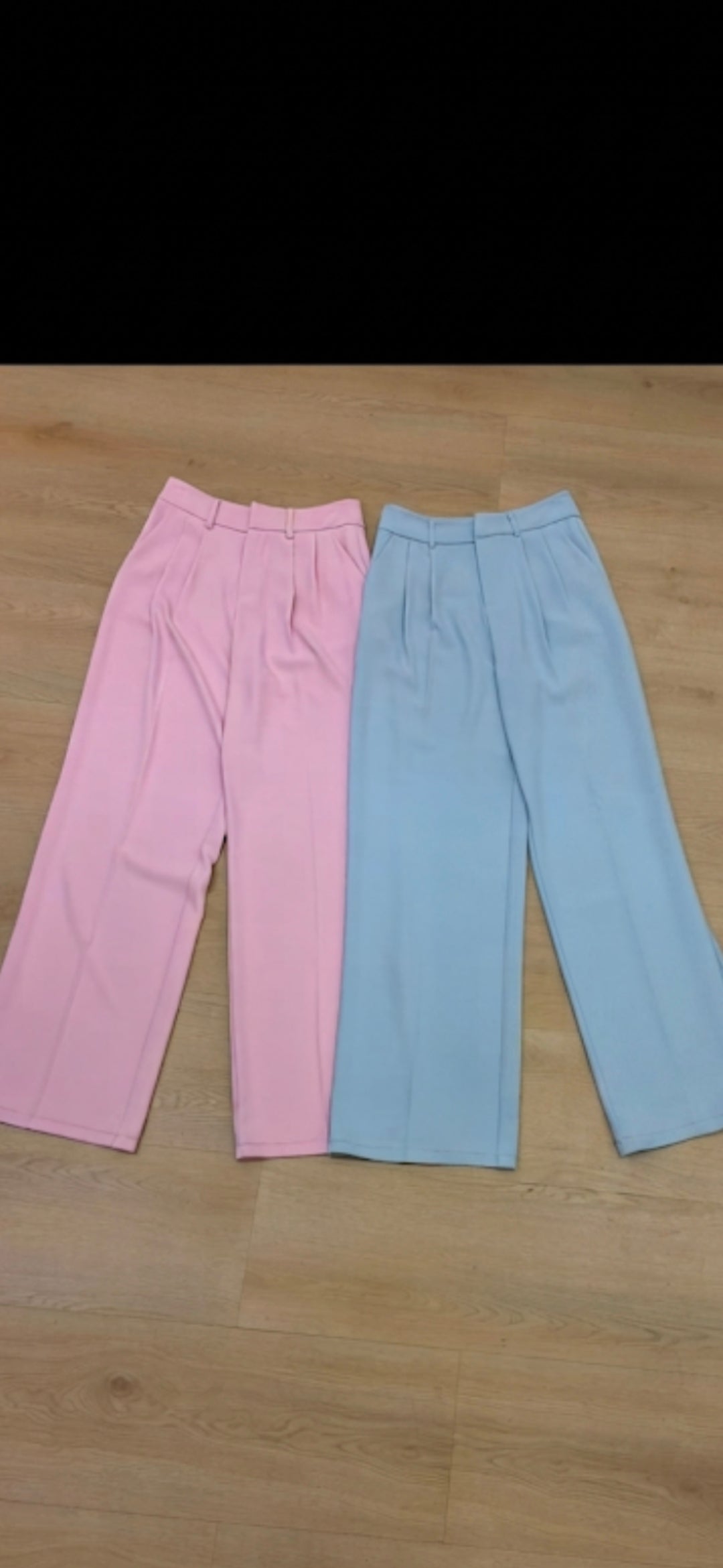 Pantalon Wide Leg de Pinzas